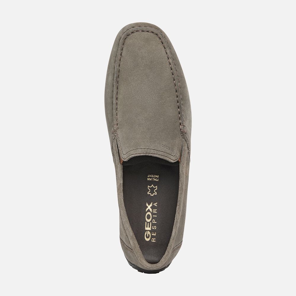 Mocassin Geox Moner - Grise Foncé - Homme 854273-MXI